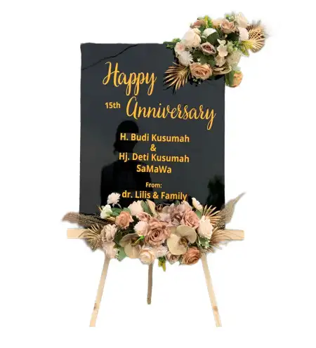 Papan Bunga Akrilik Rambah Hilir